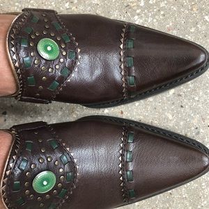 FRANCO SARTO - MORO - VINTAGE CAPRA SHOES
